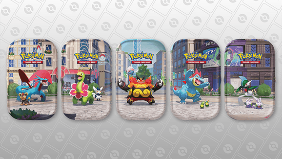 Lumiose City Mini Tin Display