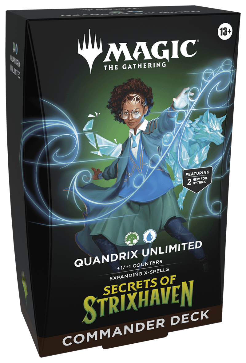 Secrets of Strixhaven Quandrix Unlimited Commander Deck