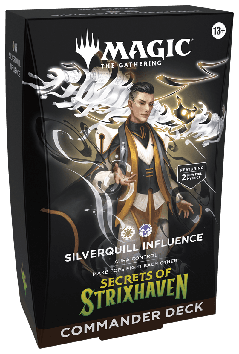 Secrets of Strixhaven Silverquill Influence Commander Deck