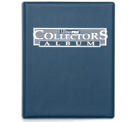 9 Pocket Portfolio Collectors Blue