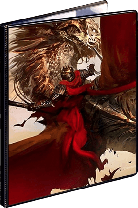 9 Pocket Portfolio Crimson Rider