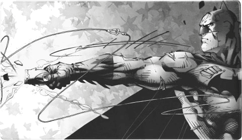 Arcane Tinmen Stitched Playmat — Dark Knight