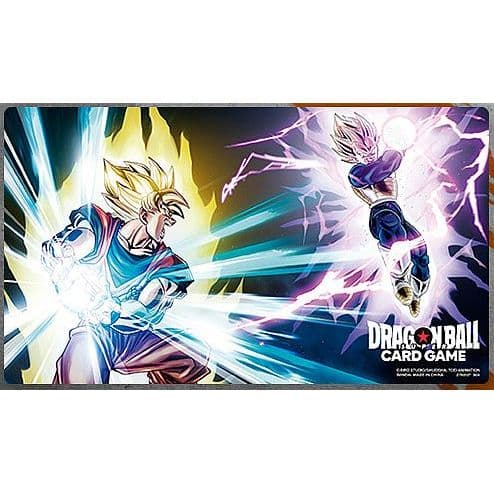 Bandai Dragon Ball Super Fusion World Official Playmat — Son Goku vs Vegeta (1)
