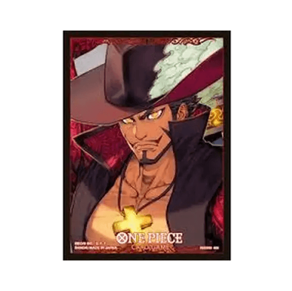 Bandai One Piece Card Sleeves — Dracule Mihawk (70 sleeves)