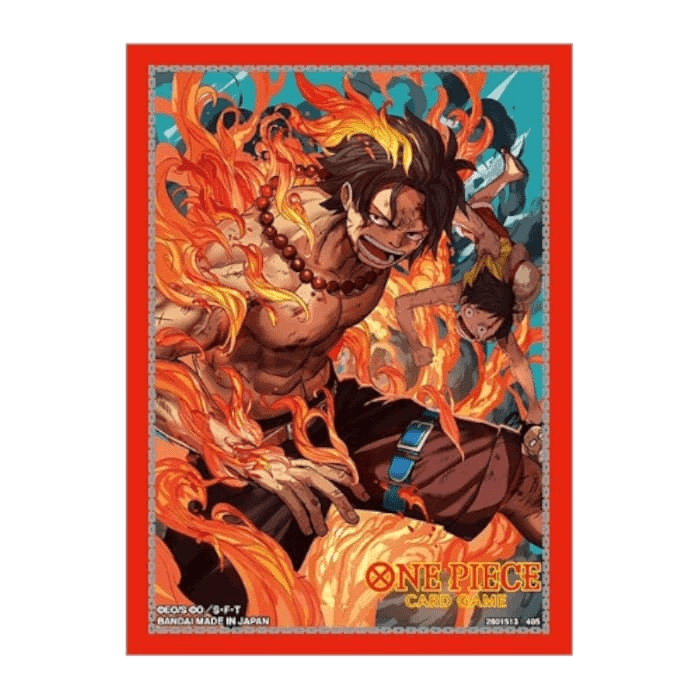 Bandai One Piece Card Sleeves — Portgas D. Ace (70 sleeves)