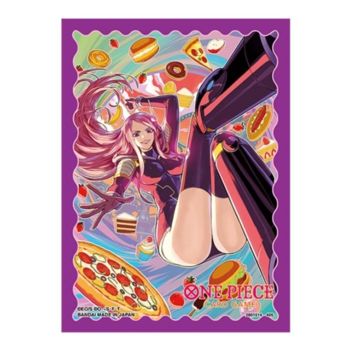 Bandai One Piece Official Sleeves TCG+ Store Edition — Vol. 5 Jewelry Bonney (70)
