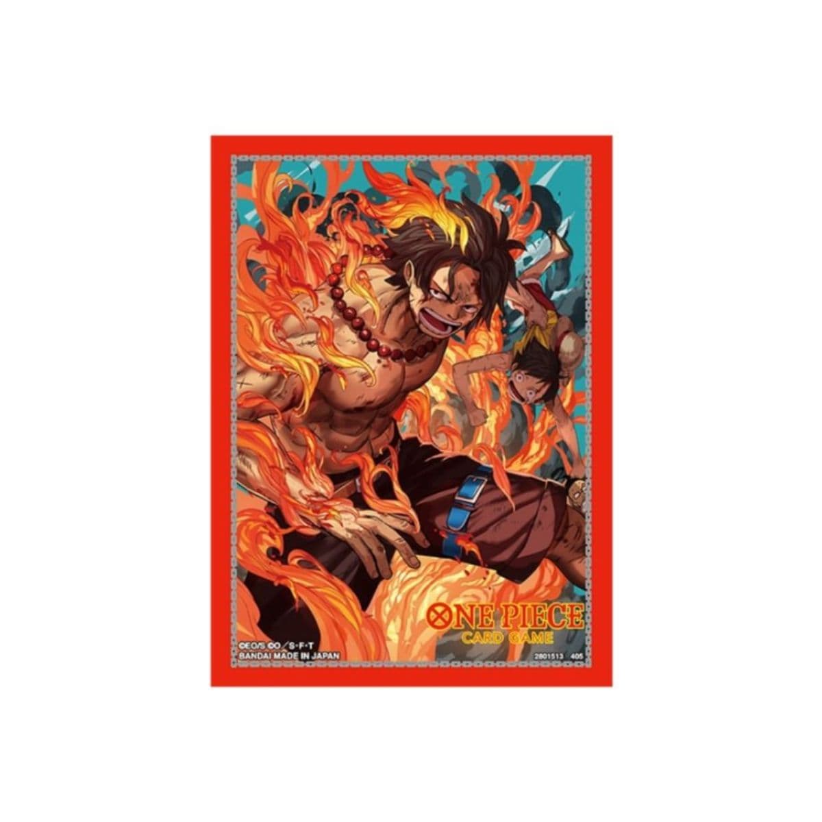 Bandai One Piece Official Sleeves TCG+ Store Edition — Vol. 5 Portgas.D.Ace (70)