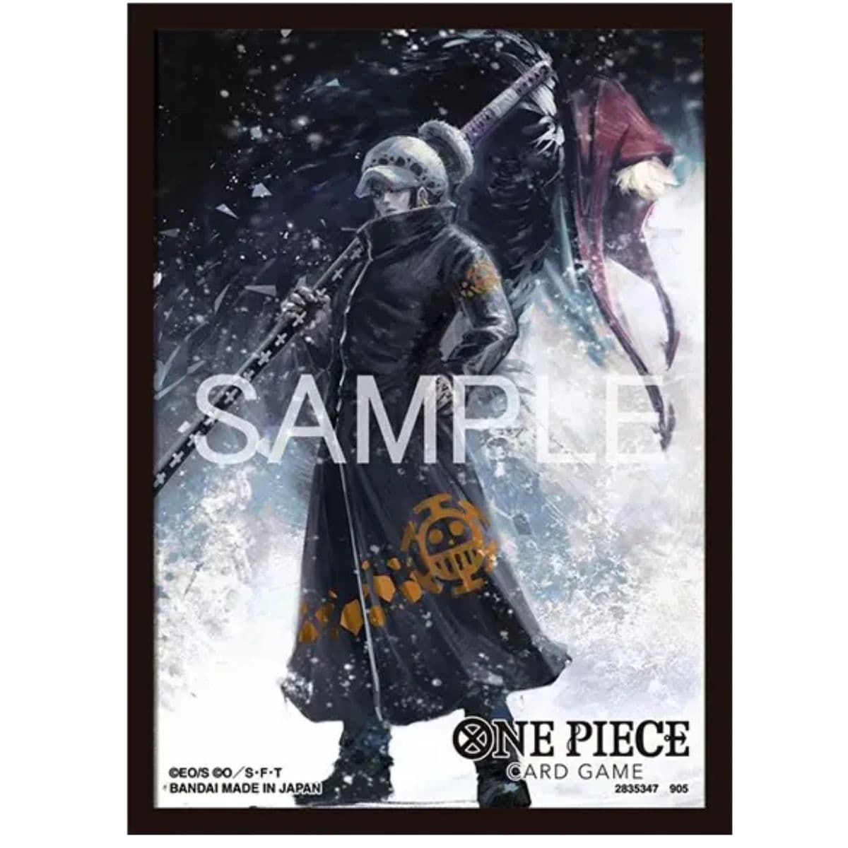 Bandai One Piece Official Sleeves TCG+ Store Edition — Vol. 6 Trafalgar Law (70 sleeves)