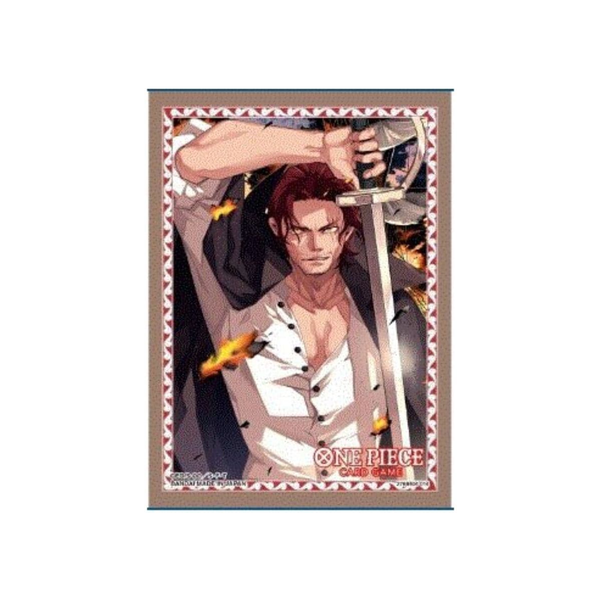 Bandai One Piece Official Sleeves — Vol. 10 Shanks (70)