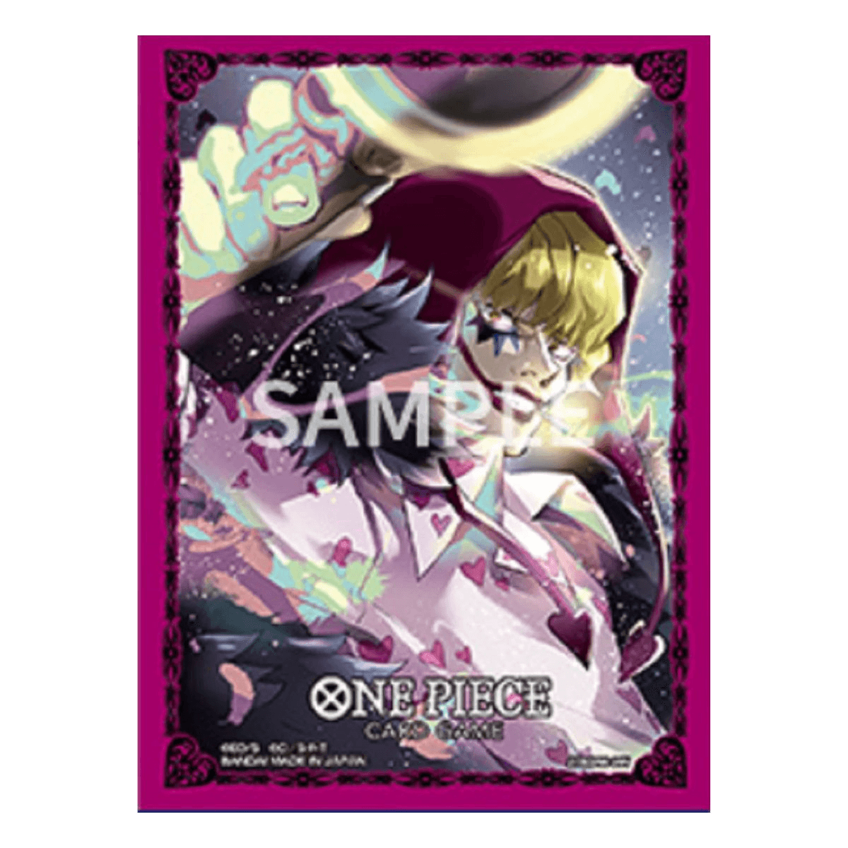 Bandai One Piece Official Sleeves — Vol. 11 Donquixote Rosinante (70 sleeves)