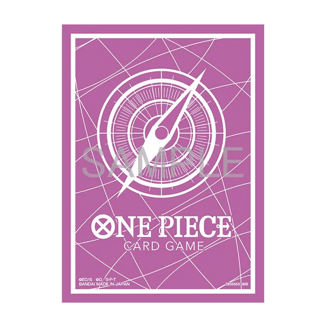 Bandai One Piece Official Sleeves — Vol. 13 Standard Purple (70 sleeves)
