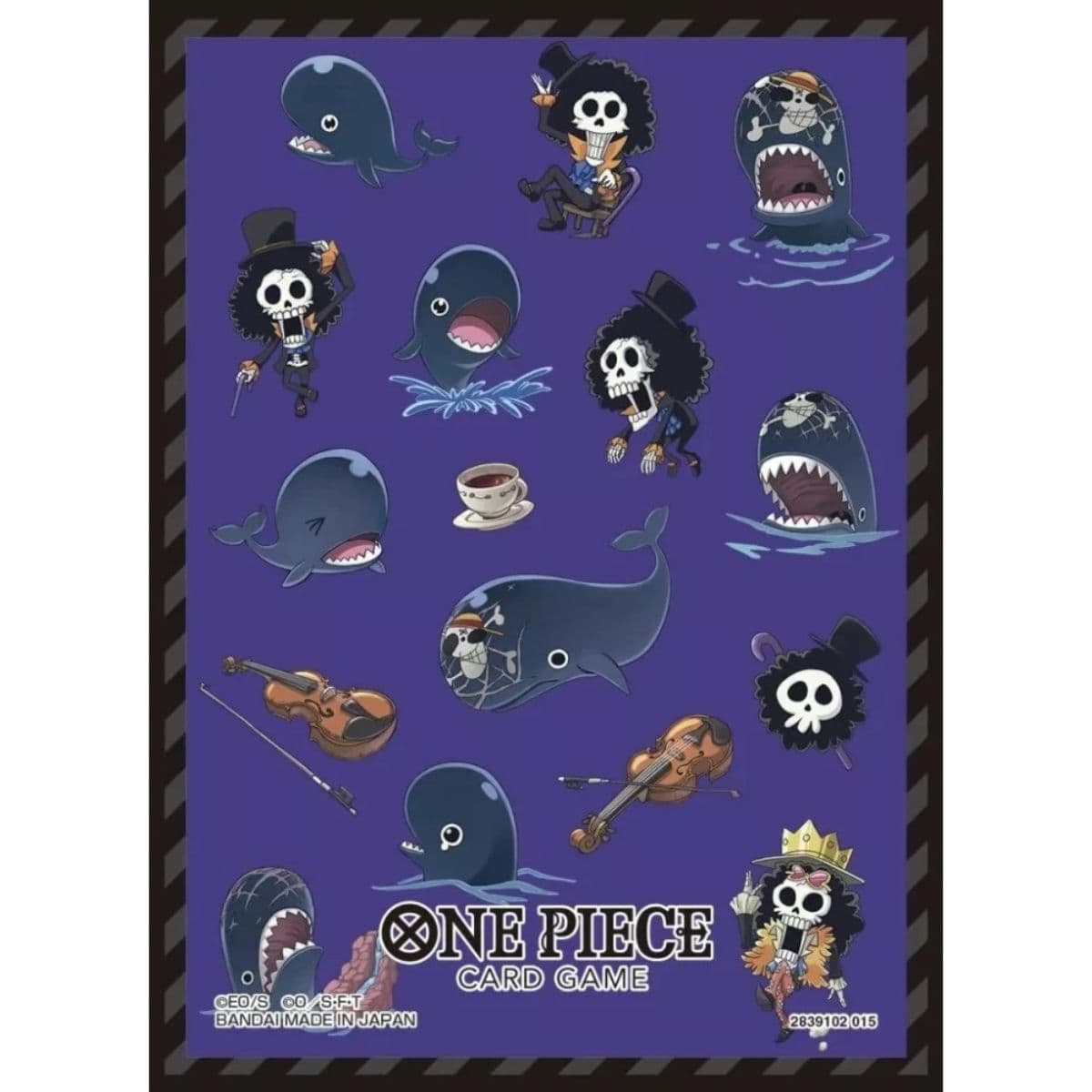 Bandai One Piece Official Sleeves — Vol. 14 Brook & Laboon (70)