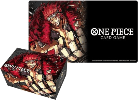 Bandai One Piece Playmat and Storage Box — Eustass Kid