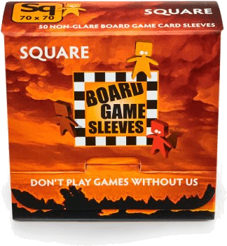 Board Game Sleeves — Square - Non-Glare (50 sleeves)