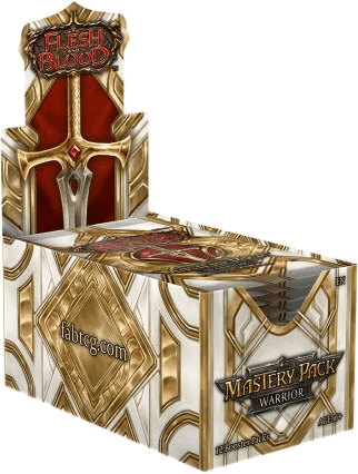 Mastery Pack Warrior Booster Box Display