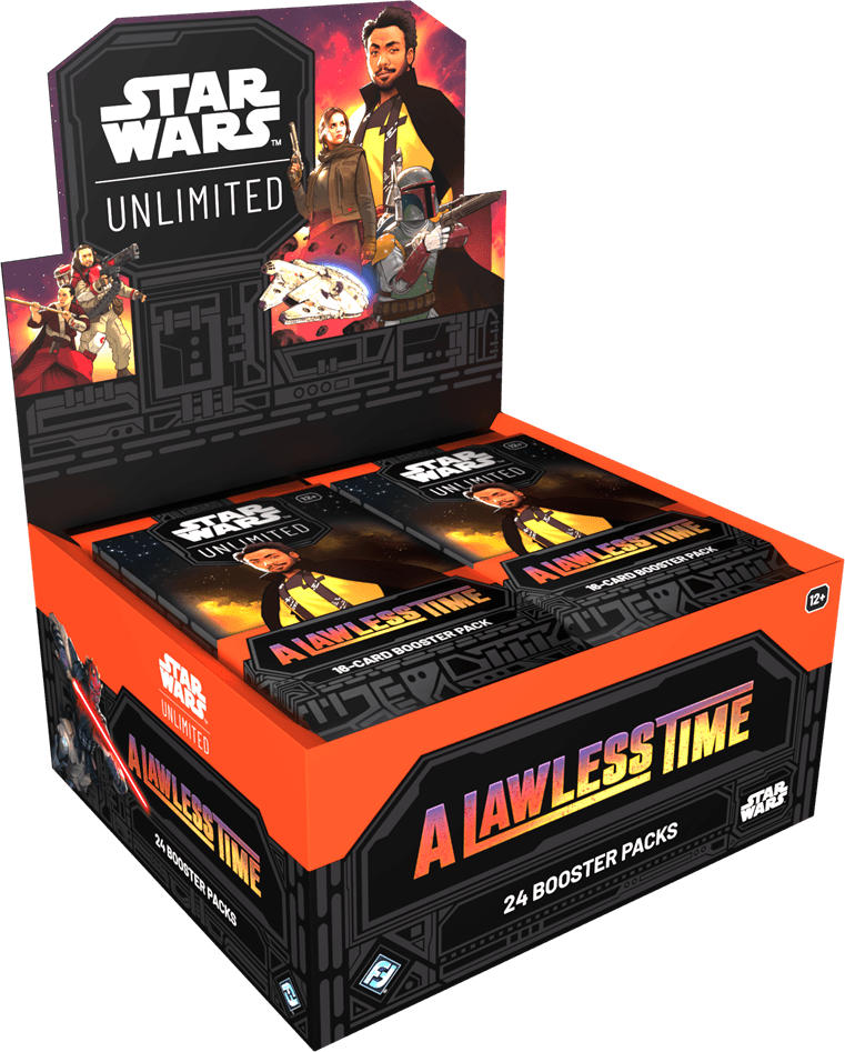A Lawless Time Booster Box Display