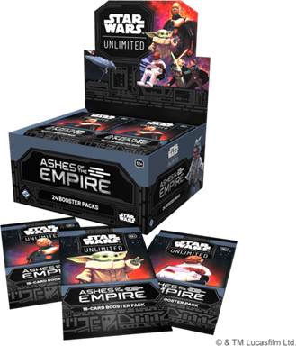 Ashes of the Empire Booster Box Display