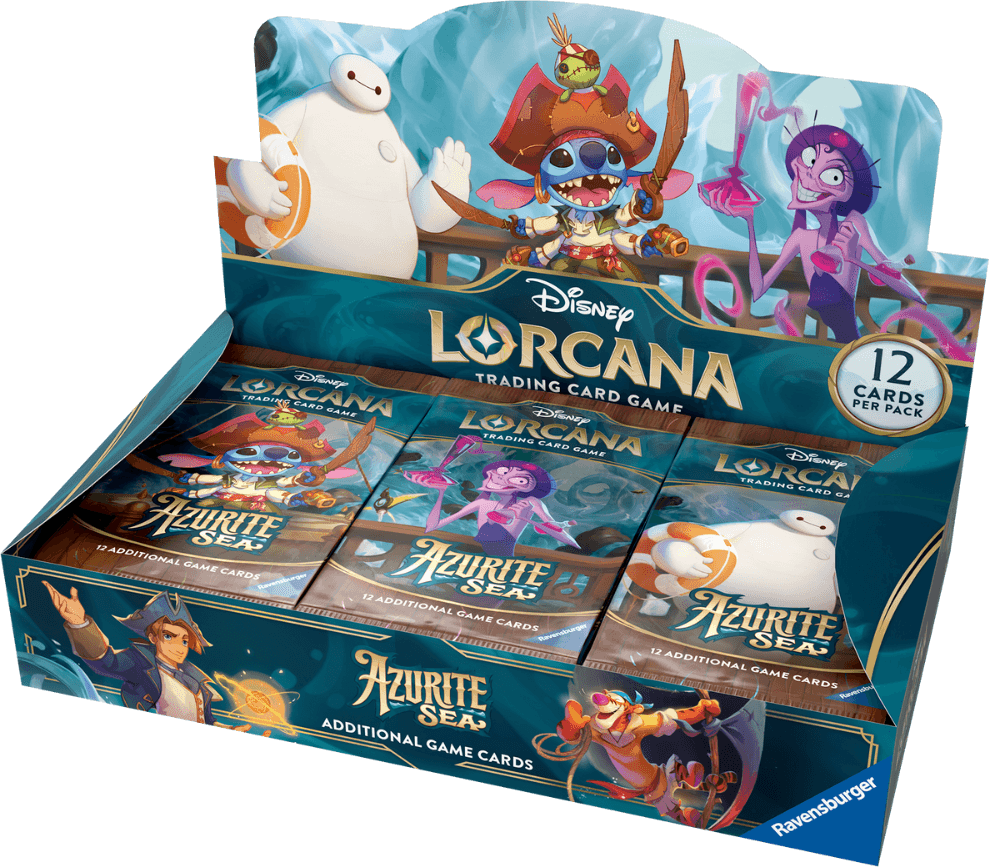 Azurite Sea Booster Box Display
