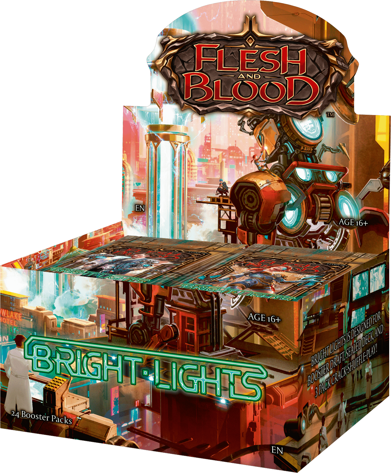 Bright Lights Booster Box Display