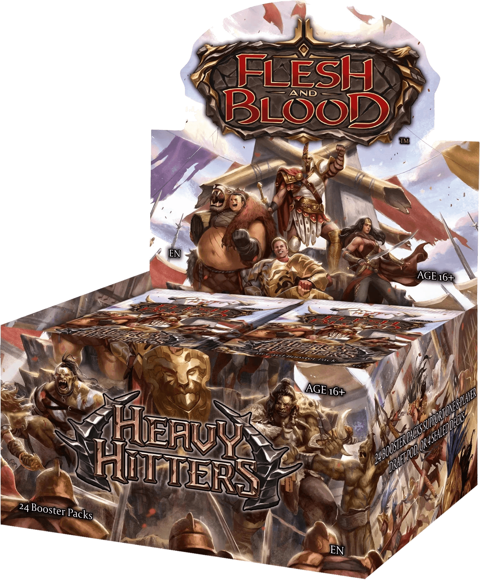 Heavy Hitters Booster Box Display