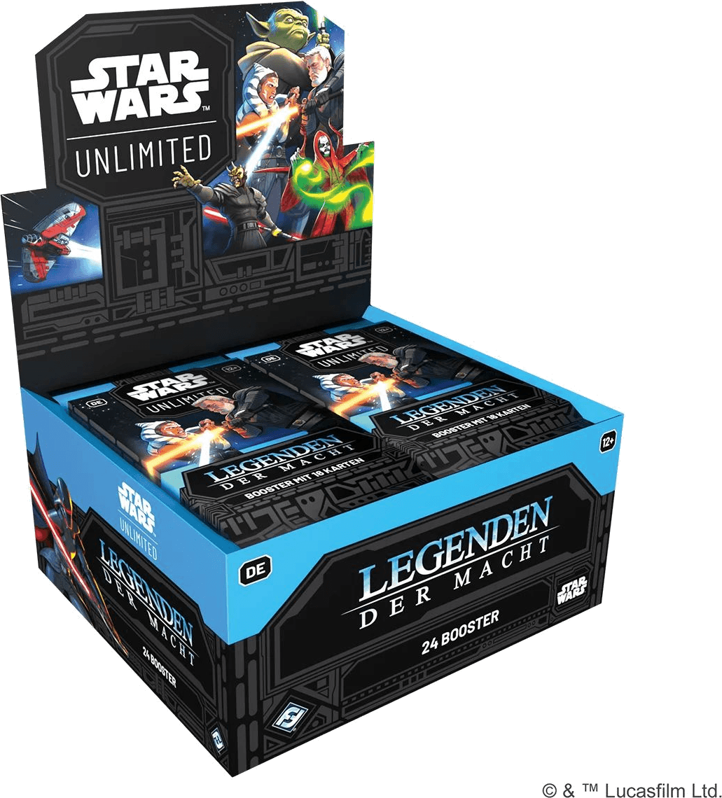 Legends of the Force Booster Box Display