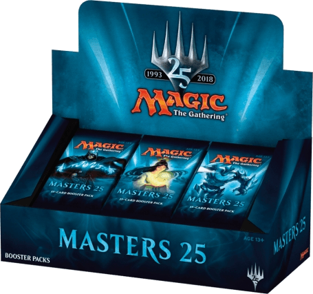 Masters 25 Booster Box Display