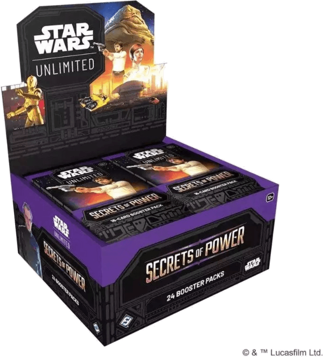 Secrets of Power Booster Box Display