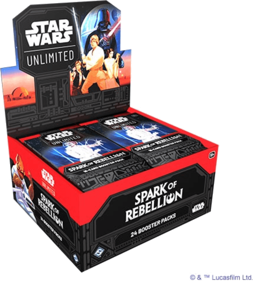 Spark of Rebellion Booster Box Display