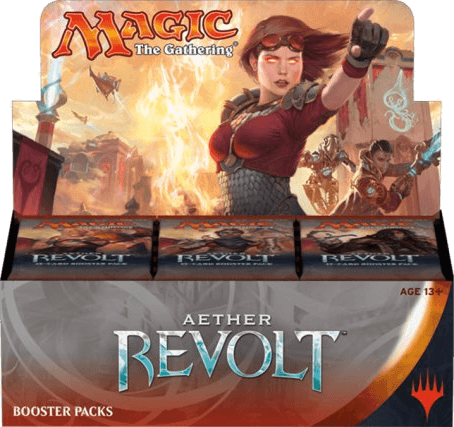 Aether Revolt Booster Box Display