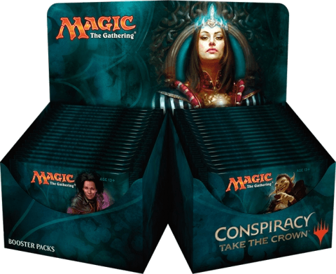 Conspiracy: Take the Crown Booster Box Display