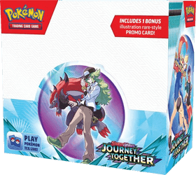 Scarlet & Violet Journey Together Enhanced Booster Box Display