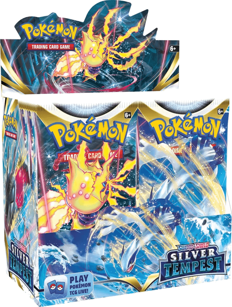 Sword & Shield - Silver Tempest Booster Box Display