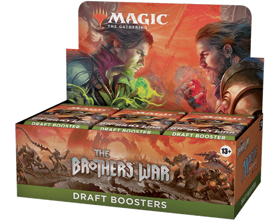 The Brothers' War Booster Box Display