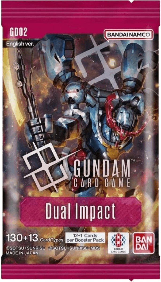 Gundam Card Game - Dual Impact GD-02 Booster Pack