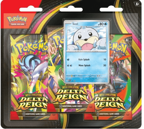 Mega Evolution - Delta Reign 3 Blister Seel Booster Pack