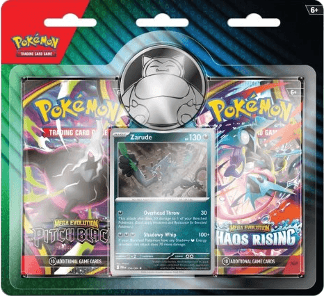 Mega Evolution - Pitch Black 2 Blister Zarude Booster Pack