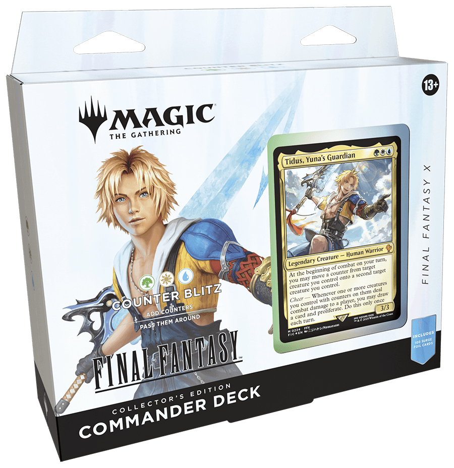 Final Fantasy Counter Blitz Collector's Edition Commander Deck