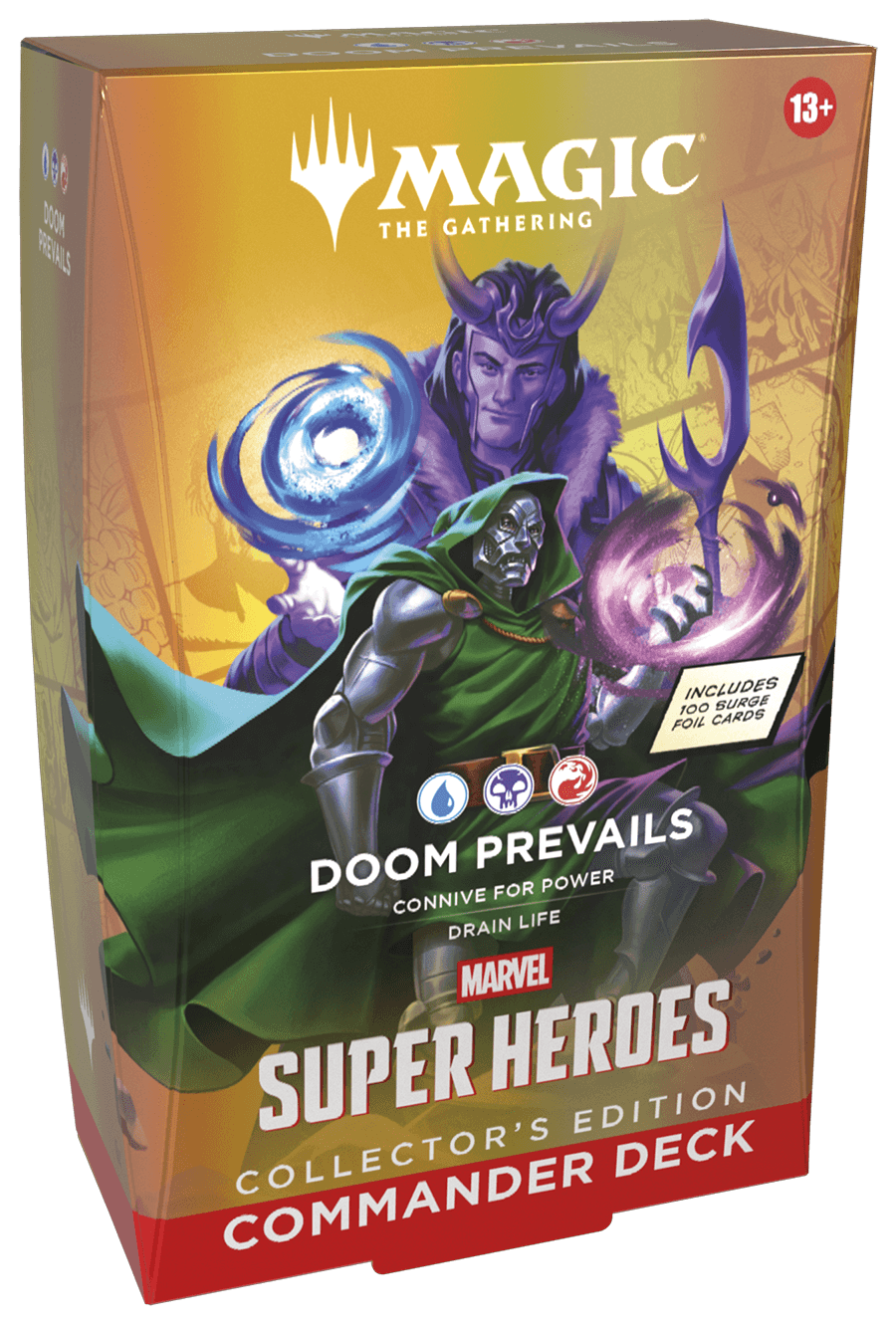 Marvel Super Heroes Doom Prevails Collector's Edition Commander Deck