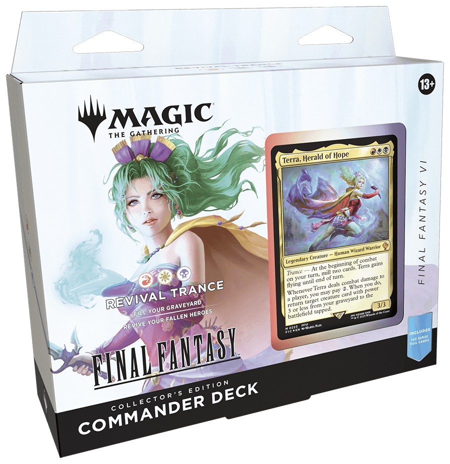 Final Fantasy Revival Trance Collector's Edition Commander Deck