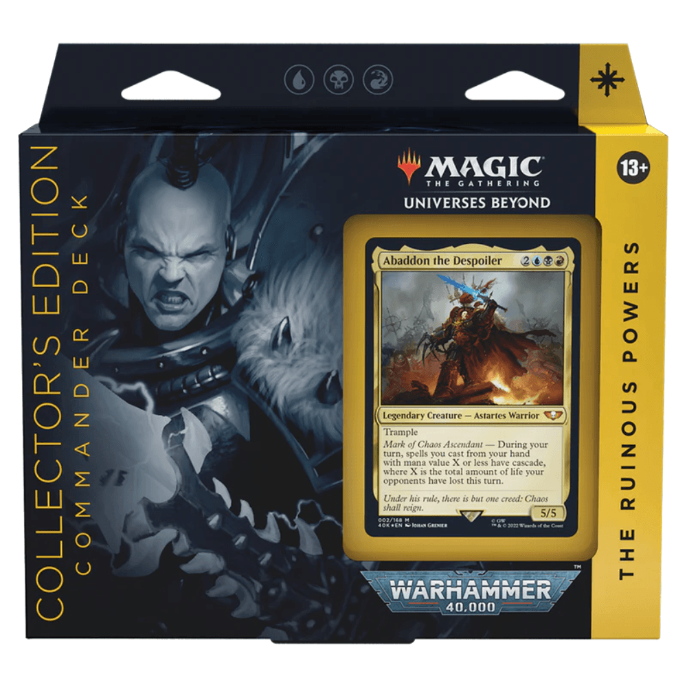 Warhammer 40,000 The Ruinous Powers Collector's Edition Commander Deck