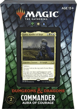 Adventures in the Forgotten Realms Aura of Courage Commander Deck