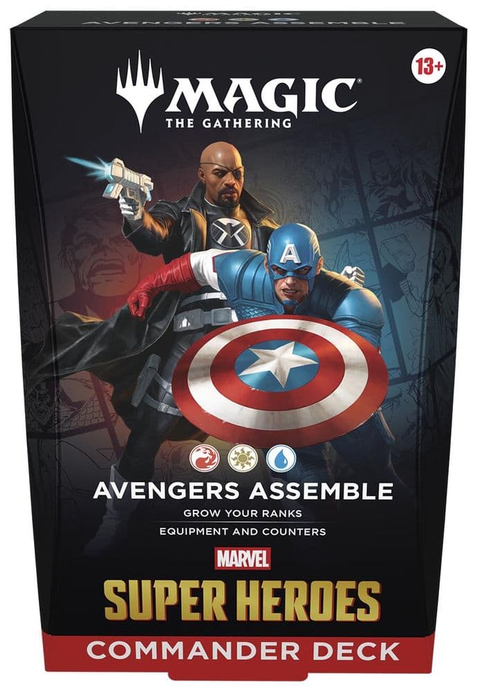 Marvel Super Heroes Avengers Assemble Commander Deck