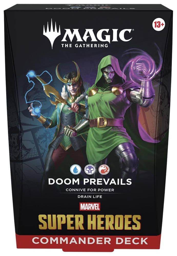 Marvel Super Heroes Doom Prevails Commander Deck