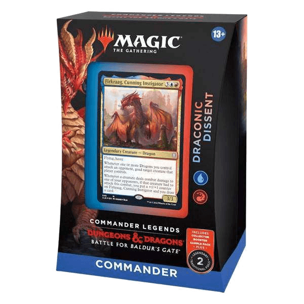 Commander Legends: Battle for Baldur's Gate Draconic Dissent Commander Deck