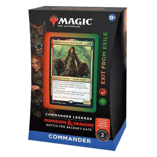 Commander Legends: Battle for Baldur's Gate Exit from Exile Commander Deck