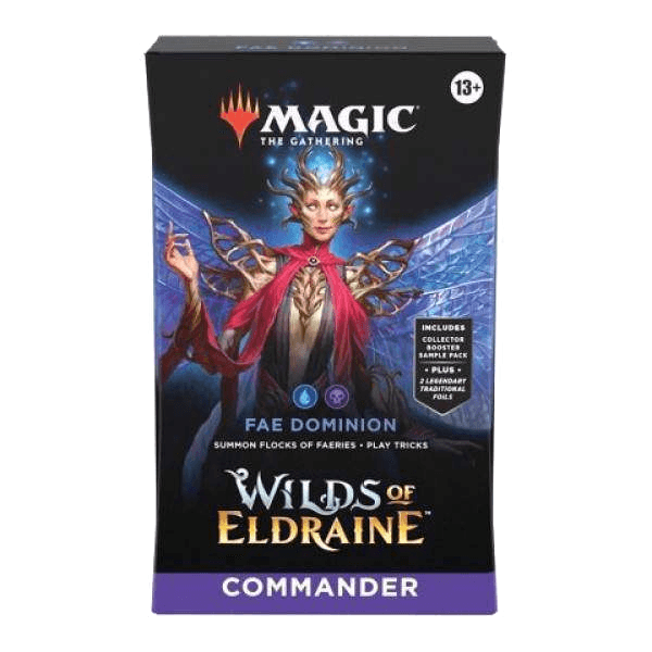 Wilds of Eldraine Fae Dominion Commander Deck