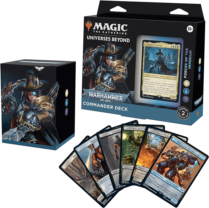 Warhammer 40,000 Forces of the Imperium Commander Deck