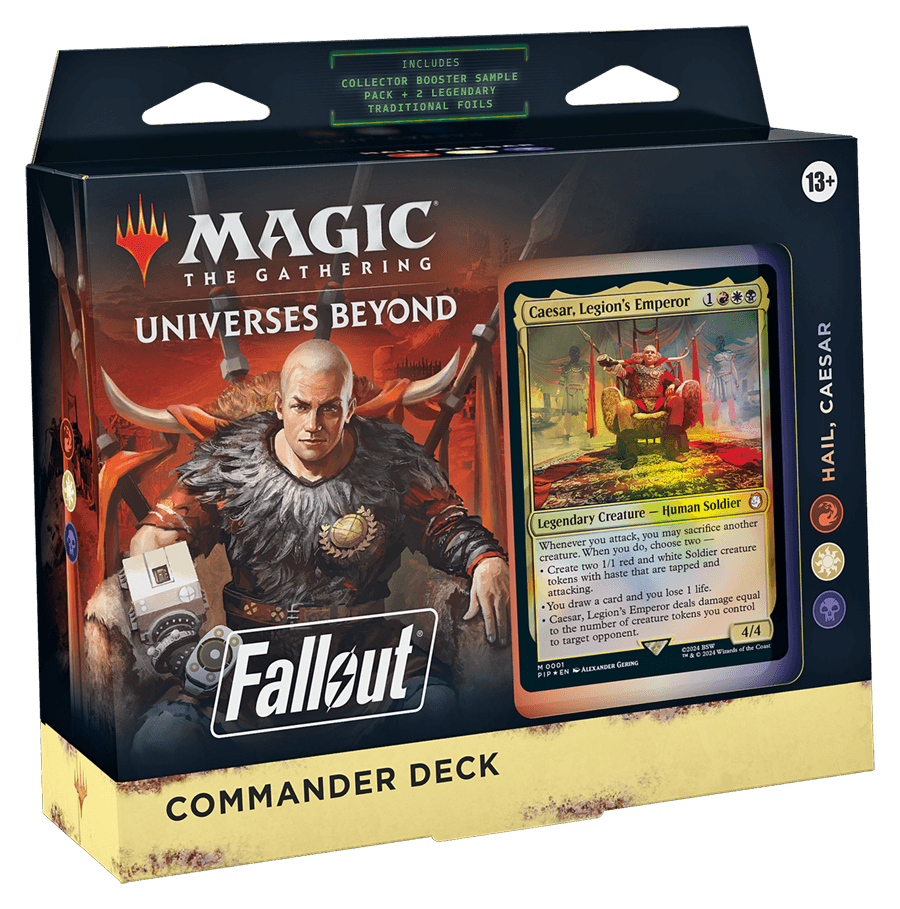 Fallout Hail, Caesar Commander Deck