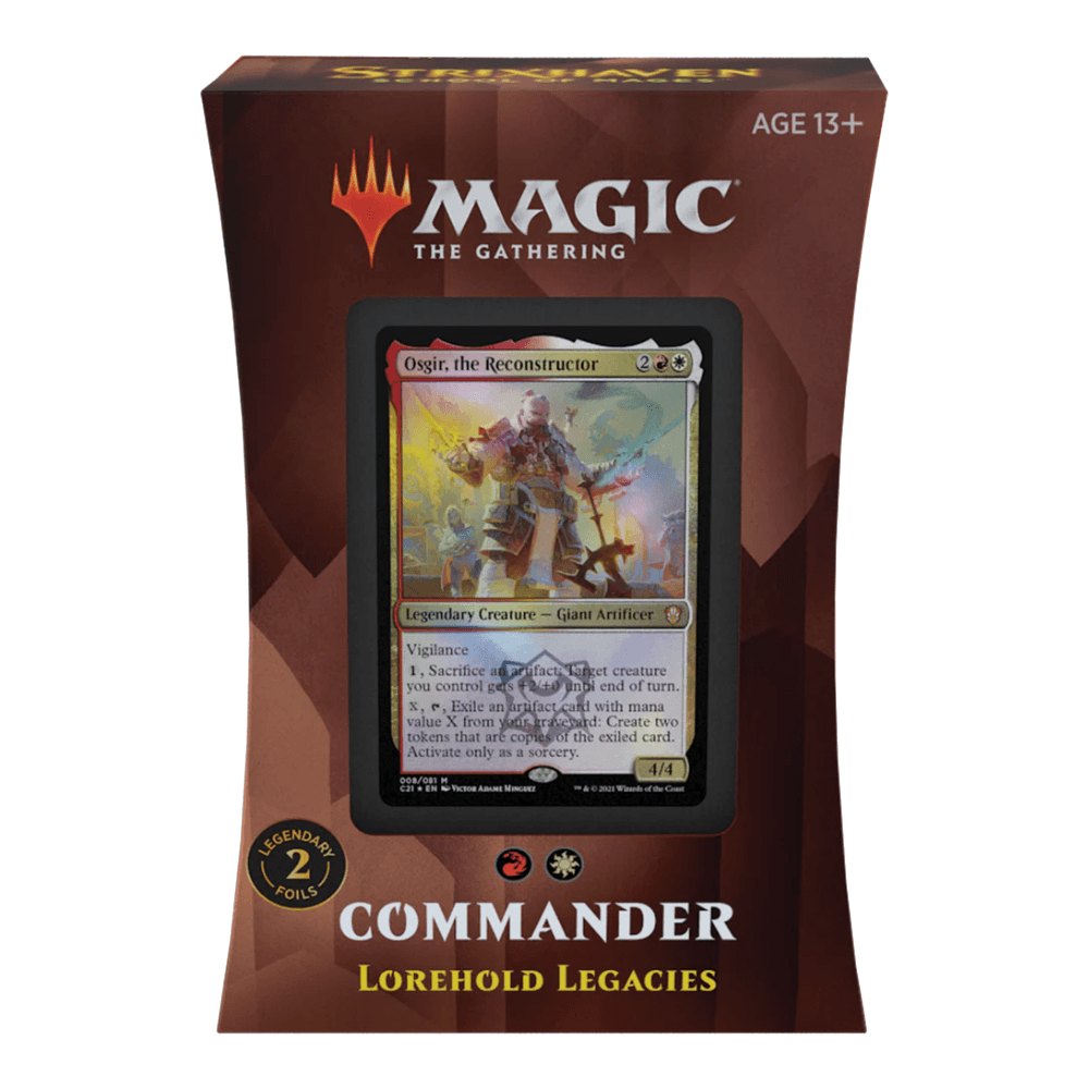 Strixhaven: School of Mages Lorehold Legacies Commander Deck