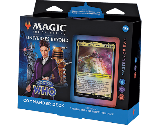 Doctor Who Masters of Evil Commander Deck